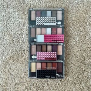 NWT Hard Candy Set of 4 Eyeshadow Palettes with 6 Shades Each